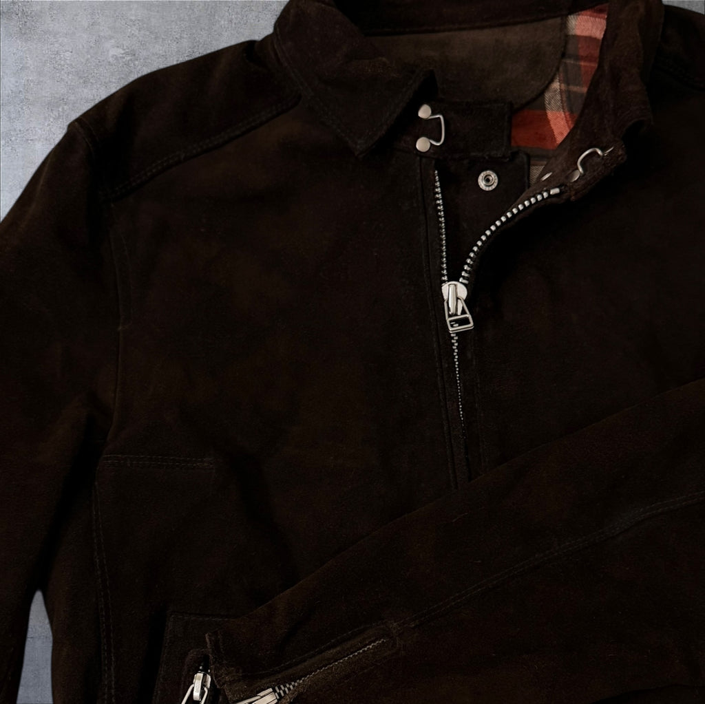 Semantic Design Cow Hide Winter Jacket