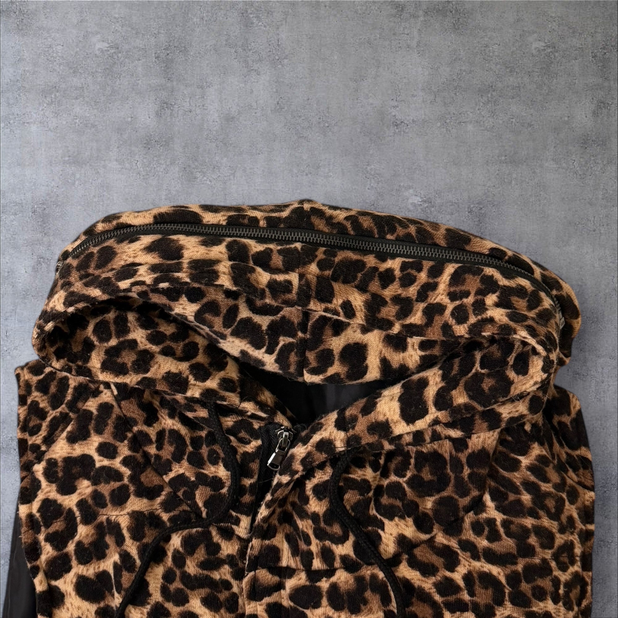 Semantic Design Leopard Print Body Warmer