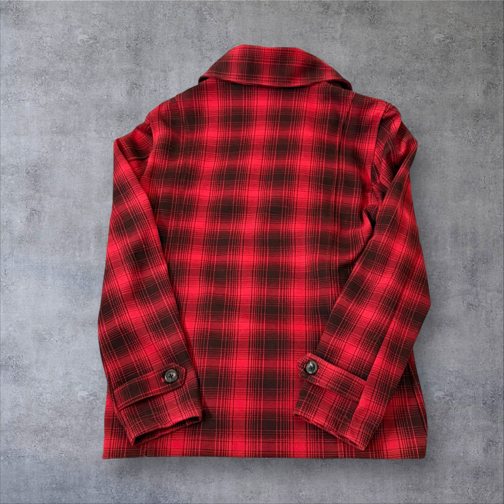 Semantic Design Red Check Jacket