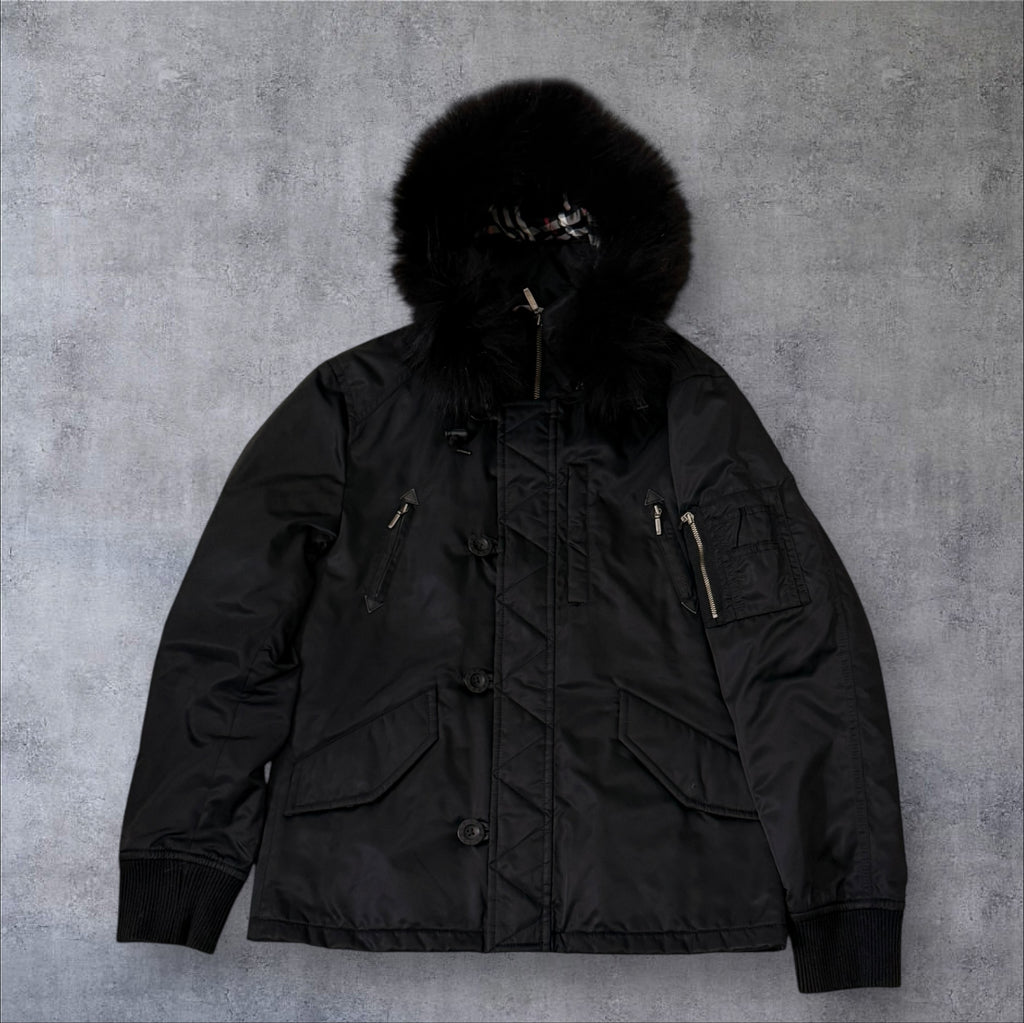Burberry Black Label 3 in 1 fur jacket